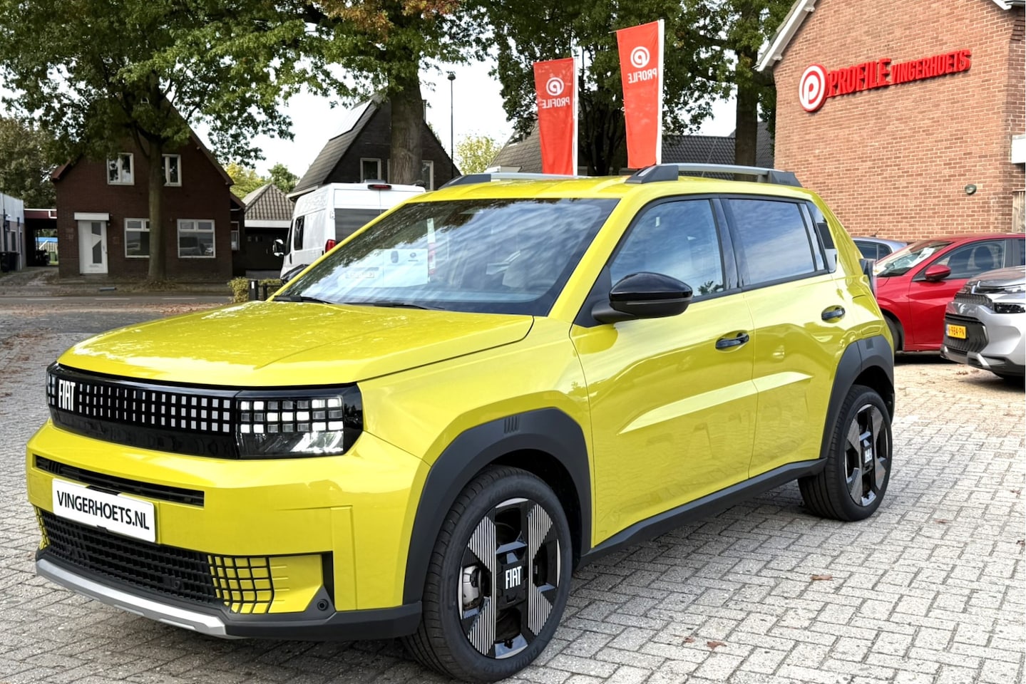 Fiat Grande Panda - La Prima 113 PK * 100 % Elektrisch * Nieuw Type * Automaat * * Navigatie * Achteruitrij Ca - AutoWereld.nl
