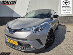 Toyota C-HR - 1.8 Hybrid Black Edition Navi Trekhaak PDC v+a Dode hoek deterctie Leder Zwarte LM velgen