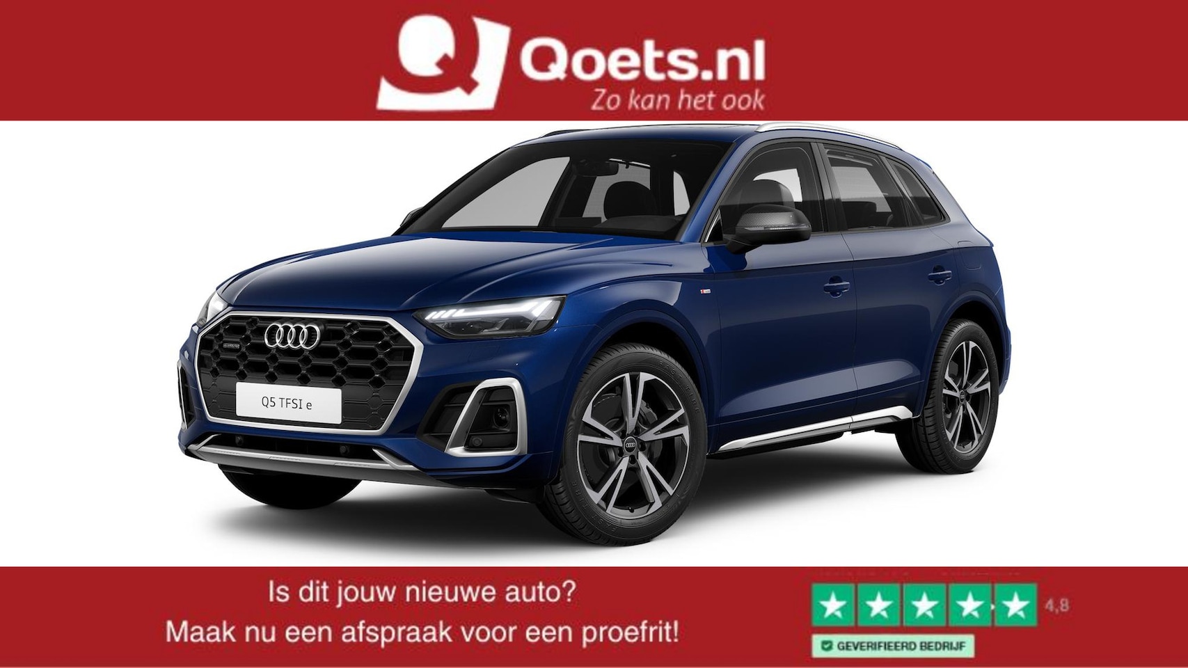 Audi Q5 - 55 TFSI e S edition Trekhaak - Panoramadak - Sportstoelen - Stoelverwarming - Elektrische - AutoWereld.nl