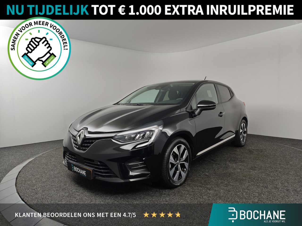Renault Clio - 1.6 E-Tech Hybrid 145 Evolution | Airco | Navigatie | Parkeersensor | Cruise | Lichtmetaal - AutoWereld.nl