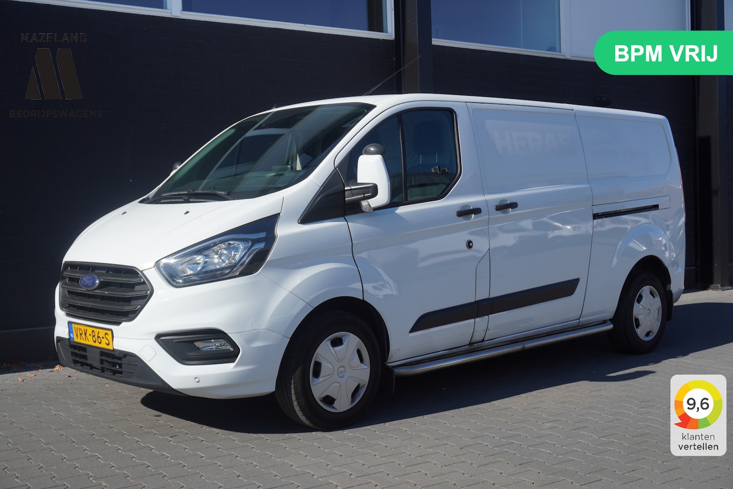 Ford Transit Custom - 2.0 TDCI L2 130PK 2x Schuifdeur EURO 6 - Airco - Navi - Cruise - €13.900,- Excl. - AutoWereld.nl