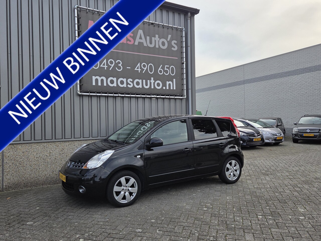 Nissan Note - 1.6 Acenta uitvoering airco automaat hoge-instap !!! - AutoWereld.nl