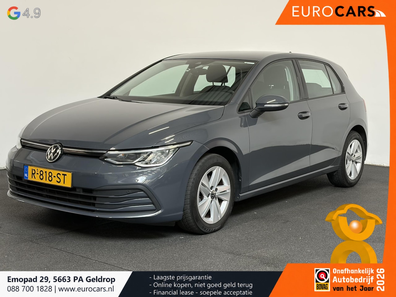 Volkswagen Golf - 1.0 eTSI 110pk Automaat Life Climate control LED Lane Assist App Connect Cruise Control Cl - AutoWereld.nl