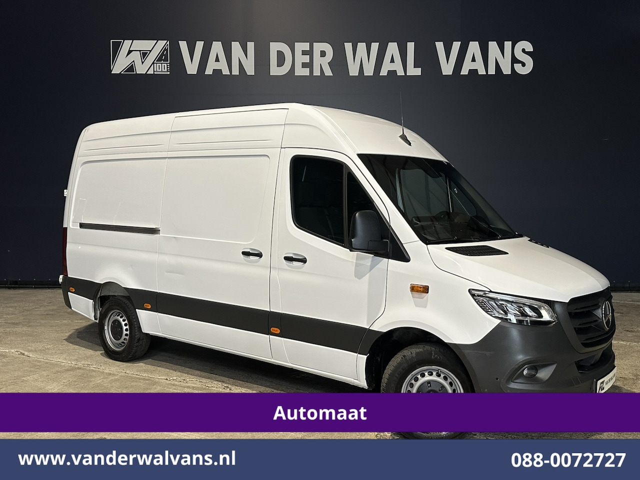 Mercedes-Benz Sprinter - 317 CDI 170pk 9G-Tronic Automaat L2H2 Euro6 Airco | Camera | Navigatie | LED | Cruisecontr - AutoWereld.nl