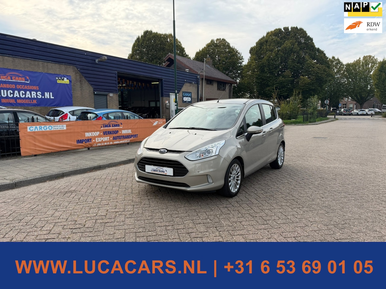 Ford B-Max - 1.6 TI-VCT Titanium Aut 2X SLEUTEL + BOEKJES! - AutoWereld.nl