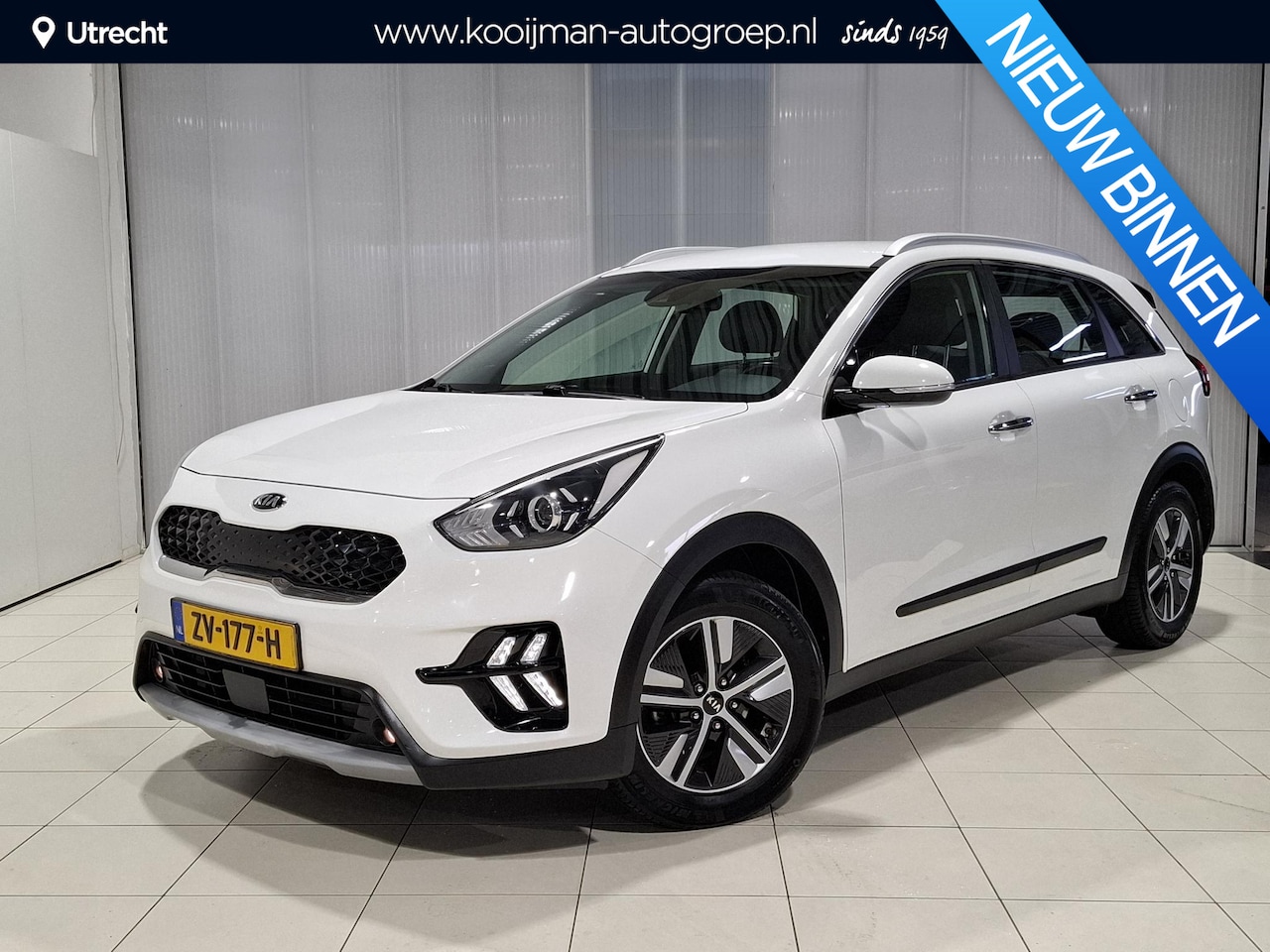 Kia Niro - 1.6 GDi Hybrid DynamicLine Apple Carplay/Android Auto, Navigatie, Camera. - AutoWereld.nl