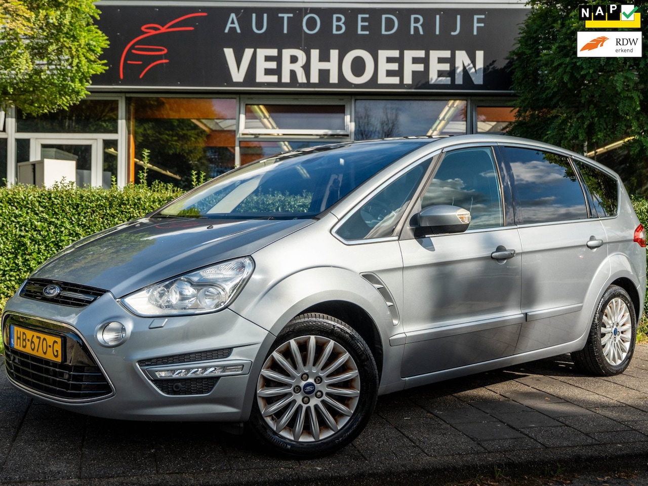 Ford S-Max - 1.6 EcoBoost Platinum | PARKEER CAMERA | STOEL VERW | CRUISE / CLIMATE CONTR | PANORAMA | - AutoWereld.nl