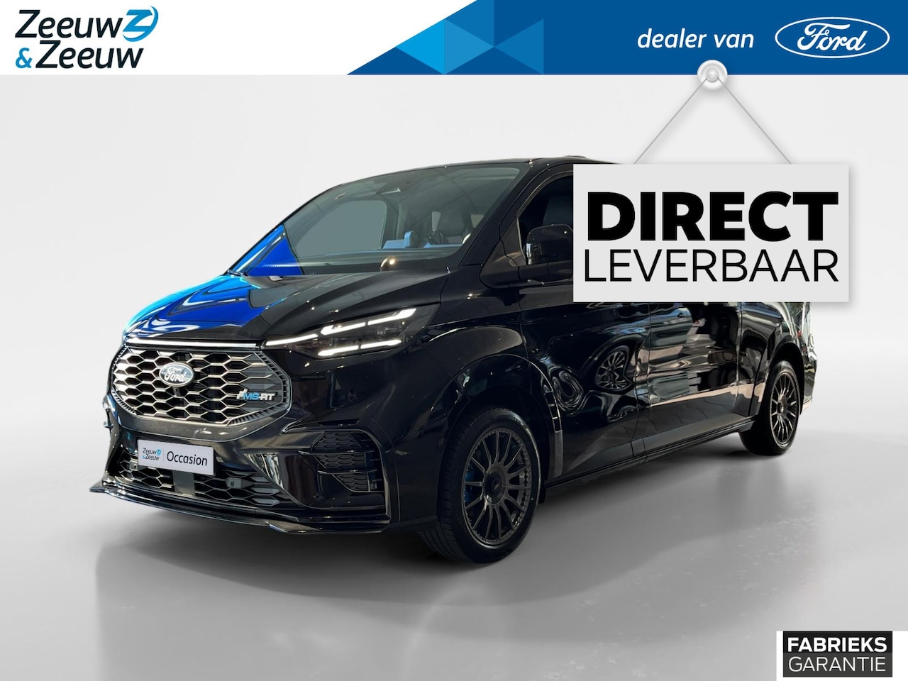 Ford Transit Custom - E-Transit 320 L2H1 MS-RT 71 kWh DC | Direct Beschikbaar | Snel Rijden | Uniek | 2300KG Tre - AutoWereld.nl