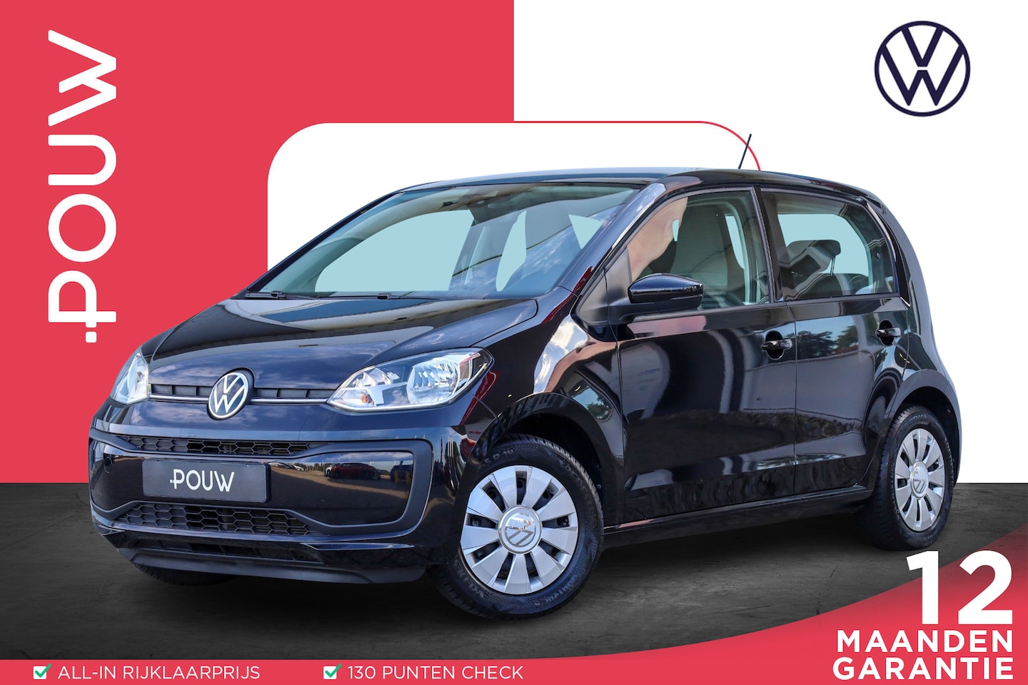 Volkswagen Up! - 1.0 65pk | All-Season Banden | Lane Assist | DAB - AutoWereld.nl