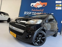 Peugeot 107 - 1.0-12V Millesim 200 automaat / bj.2011 / kleur: zwart/ 5 deurs / airco / sportvelgen / AP