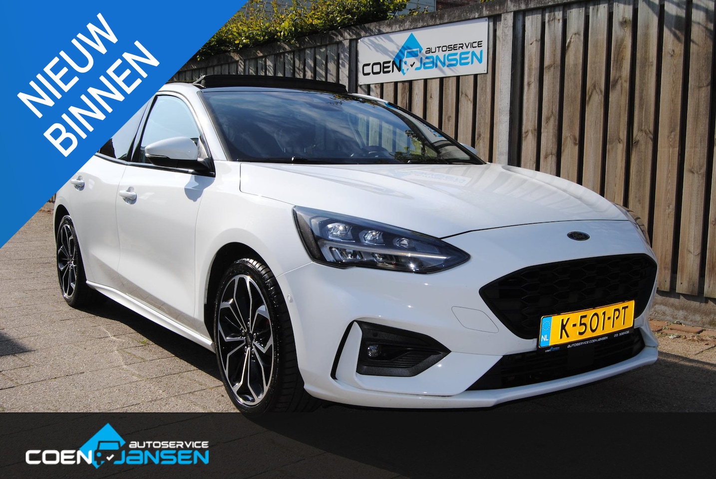 Ford Focus - 1.0 EcoBoost Hybrid ST Line X Business 155 PK . Panorama , Bang & olufsun , Navigatie - AutoWereld.nl