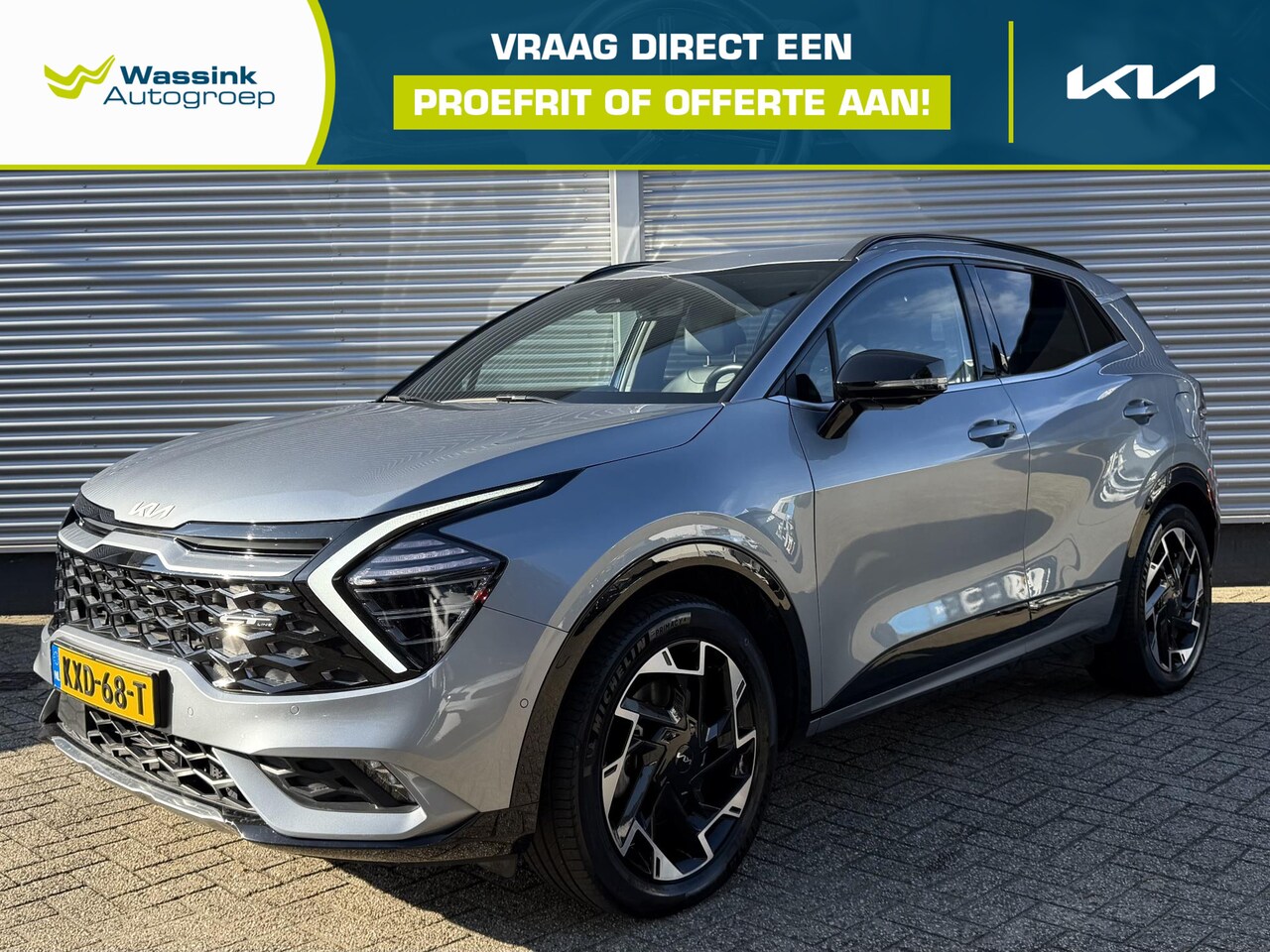 Kia Sportage - 1.6 T-GDi Plug-in Hybrid AWD GT-Line | 360 Camera | Stoel/Stuurwielverwarming | Navigatie - AutoWereld.nl