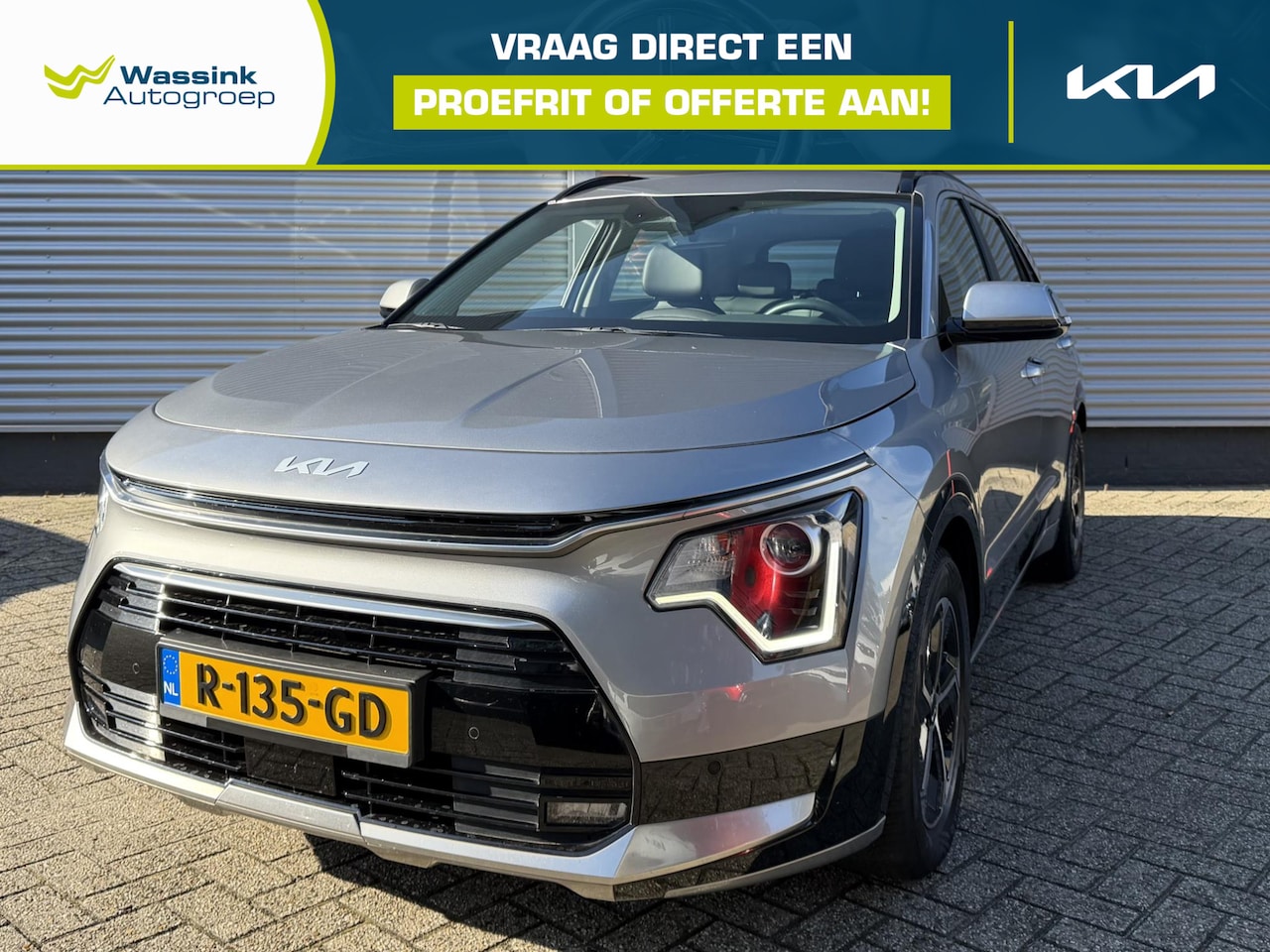 Kia Niro - 1.6 GDi Hybrid DynamicLine | Trekhaak | Camera | Navigatie | - AutoWereld.nl