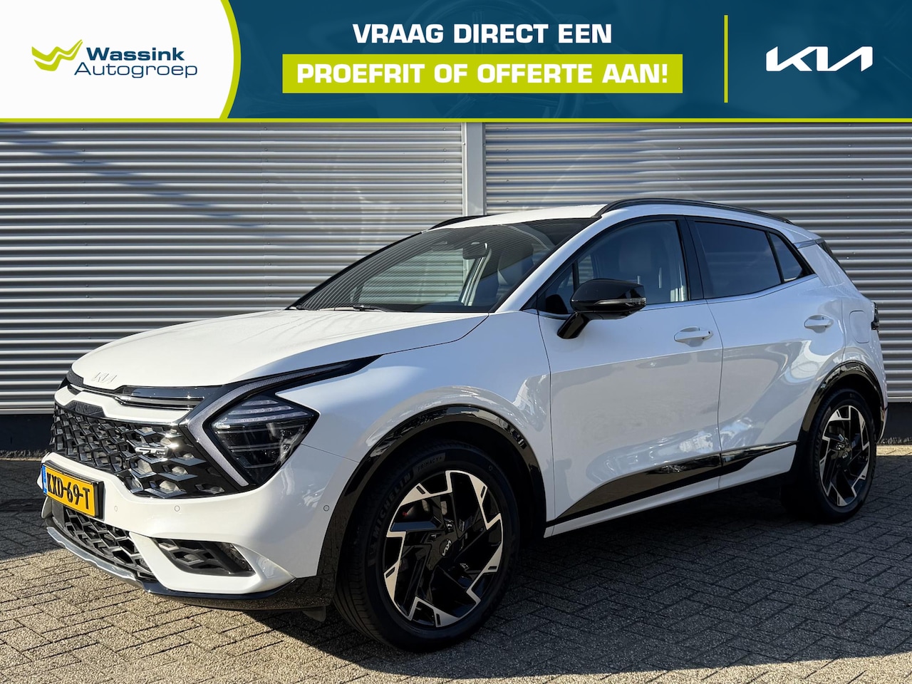 Kia Sportage - 1.6 T-GDi Plug-in Hybrid AWD GT-Line | 360 Camera | Stoel/Stuurwielverwarming | Navigatie - AutoWereld.nl