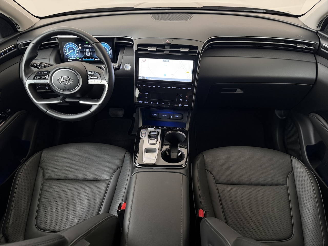 Hyundai Tucson - 1.6 T-GDI PHEV Premium 4WD I Adaptive Cruise I Elek. Achterklep I Stoel- en Stuurverwarmin - AutoWereld.nl