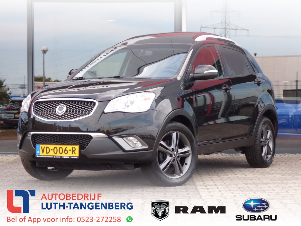 SsangYong Korando - 2.0 XDI AUT/4WD Sapphire HR Van | 1e Eig/ Dealer o.h. | - AutoWereld.nl