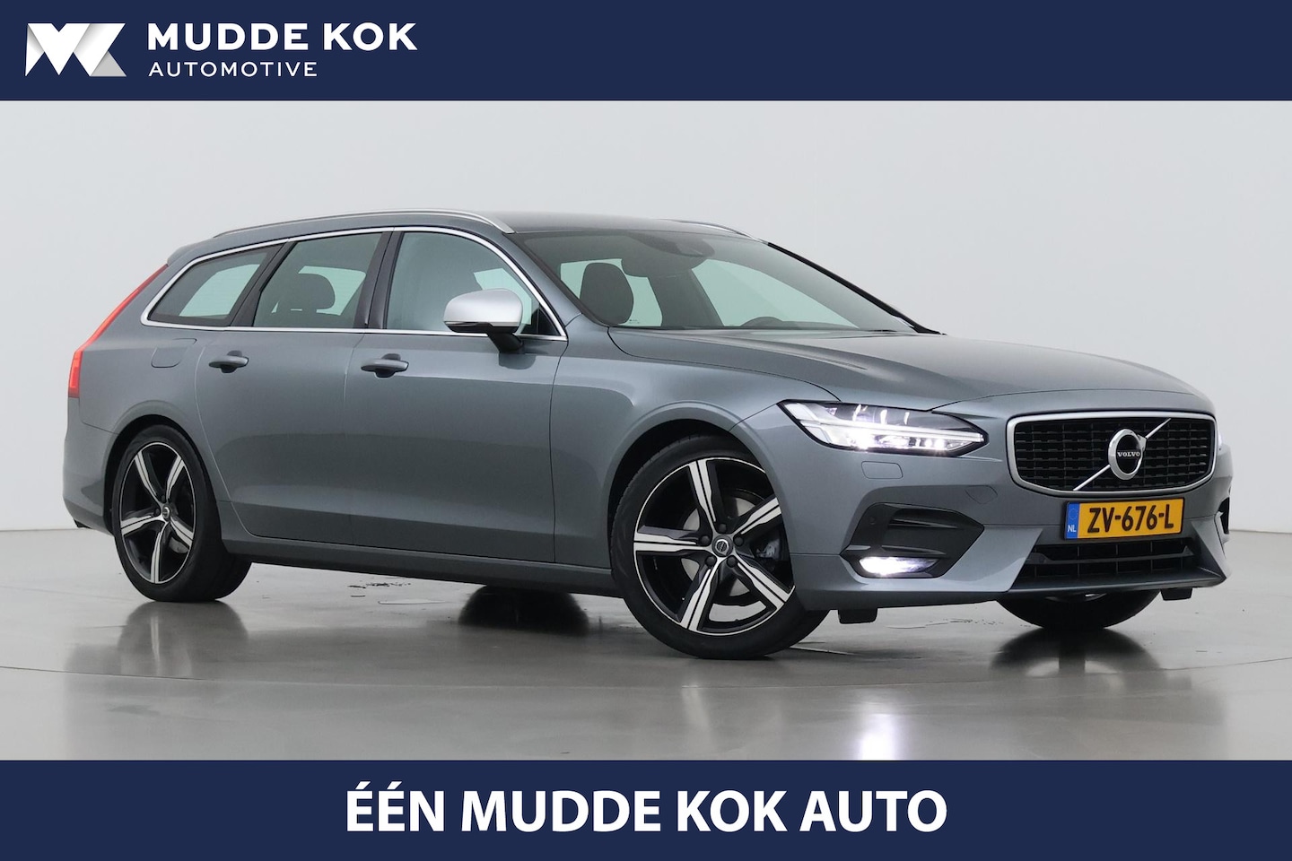 Volvo V90 - 2.0 D3 R-Design | ACC | Trekhaak | BLIS | Camera | Stoel+Stuurverwarming | 19 Inch - AutoWereld.nl