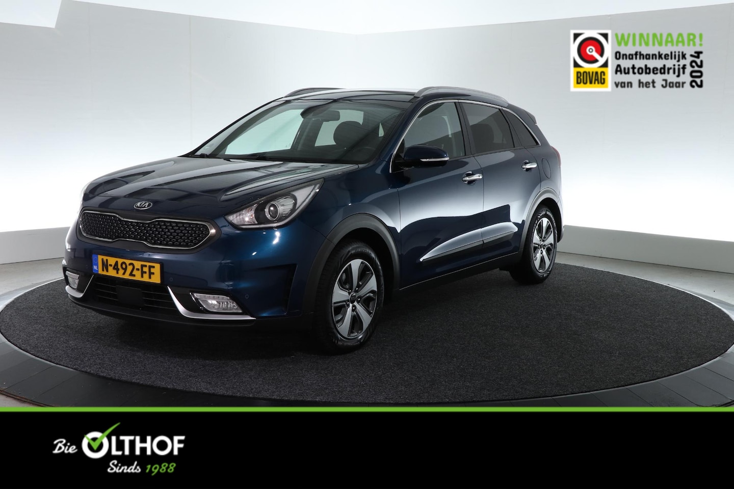 Kia Niro - 1.6 GDi Hybrid DynamicPlusLine | TREKHAAK | - AutoWereld.nl