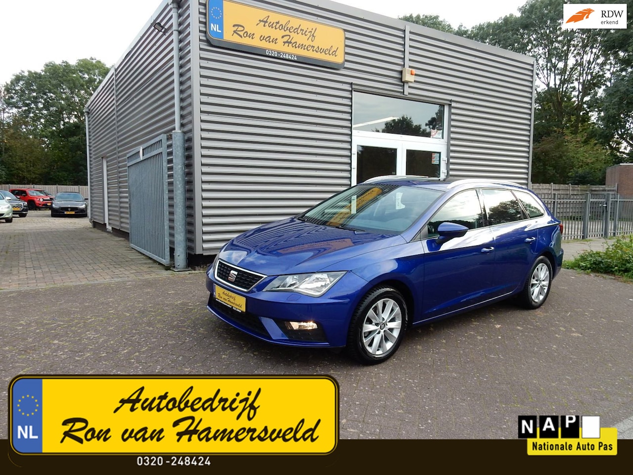 SEAT Leon ST - 1.0 EcoTSI STYLE*PANODAK*NAVI*CR CONTR*TREKH* - AutoWereld.nl