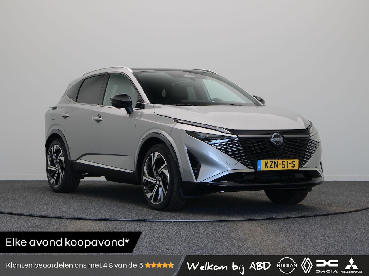 Nissan Qashqai - 1.3 MHEV Xtronic Tekna Plus | Leder | Stoel en stuurverwarming | Memory | Carplay | HUD | - AutoWereld.nl