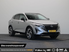 Nissan Qashqai - 1.3 MHEV Xtronic Tekna Plus | Leder | Stoel en stuurverwarming | Memory | Carplay | HUD |