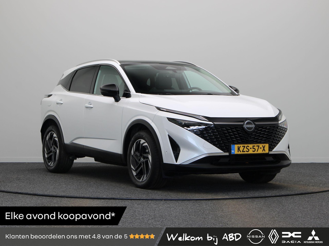 Nissan Qashqai - 1.5 e-Power N-Connecta | ACC | Led | Stoel & Stuurverwarming | Panoramadak | - AutoWereld.nl