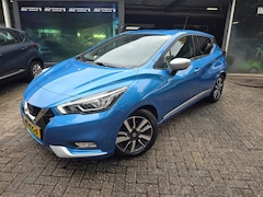 Nissan Micra - 0.9 IG-T Tekna | 1E EIGENAAR | 3/6 OF 12 MND GARANTIE | LEDER | CAMERA | NAVI | NIEUWE APK