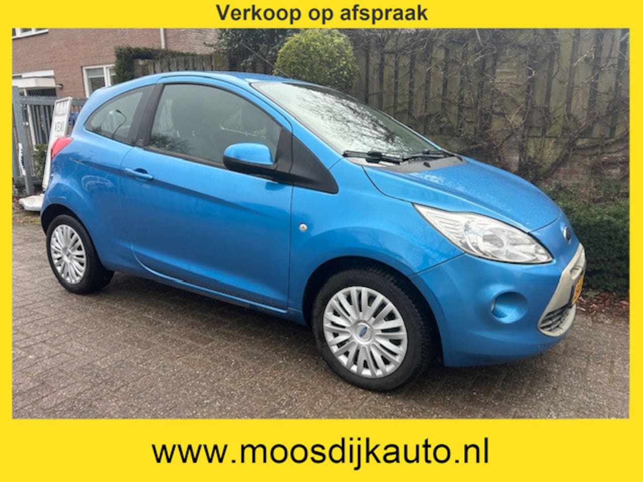 Ford Ka - 1.2 Titanium 1e eig/ Airco/ Origineel NL auto/ met NAP/ Nw-APK/ verkoop op afspraak 065322 - AutoWereld.nl