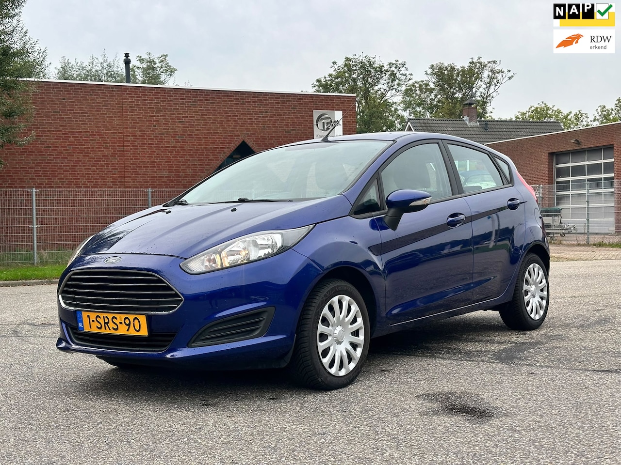 Ford Fiesta - 1.0 Style 1e Eigenaar*5DR*Navigatie*Airco*NAP*Dealer onderhouden* - AutoWereld.nl
