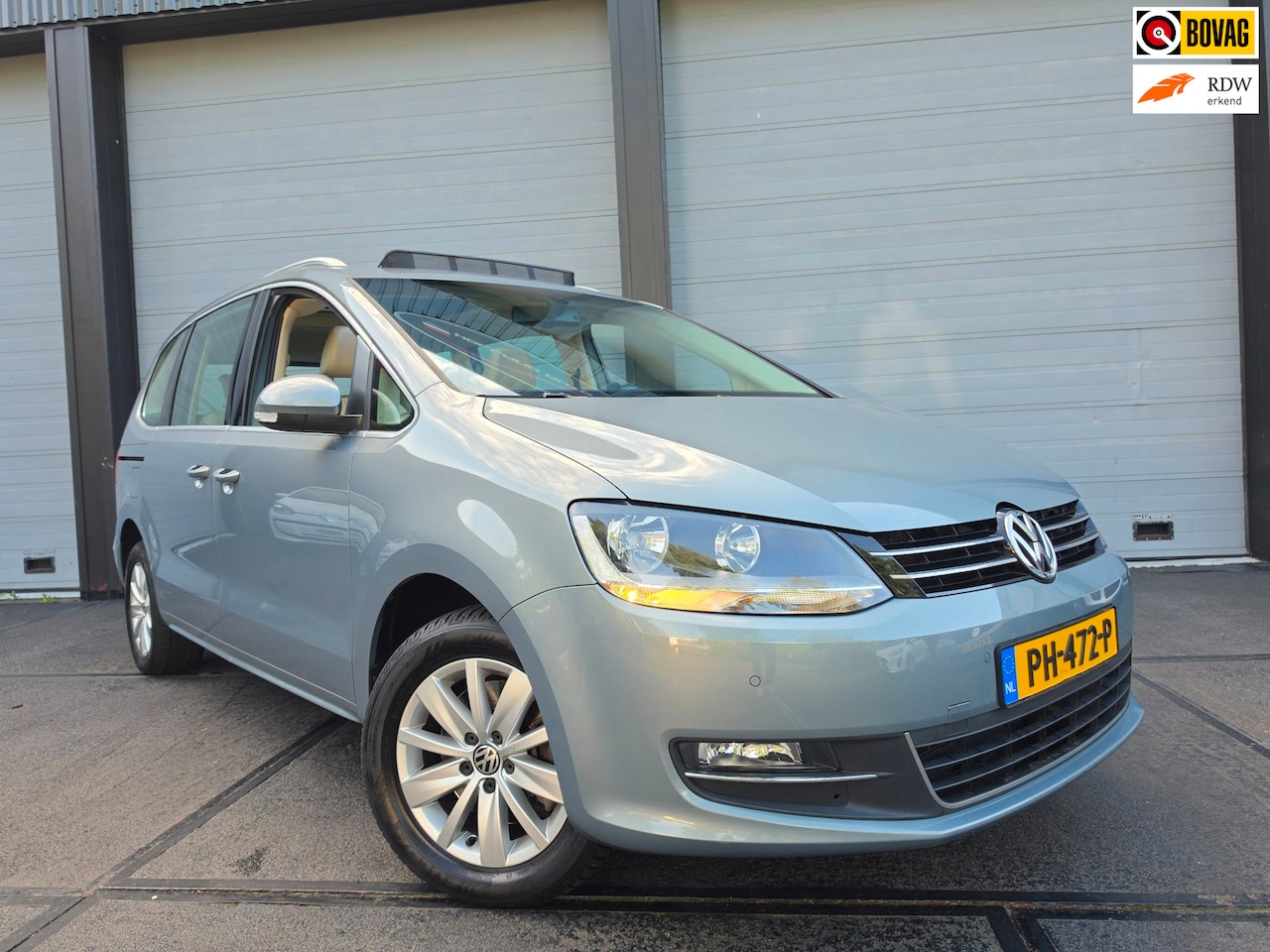 Volkswagen Sharan - 1.4 TSI Highline 7p. 1.4 TSI Highline 7p., pano, lage km, nette staat, goed rijdend, automaat - AutoWereld.nl