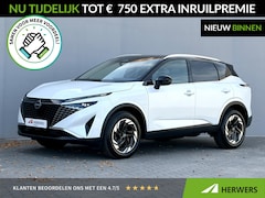 Nissan Qashqai - 1.3 MHEV Xtronic N-Connecta / Fabrieksgarantie tot 04-2028 / Panoramadak / Cold Pack / Pac