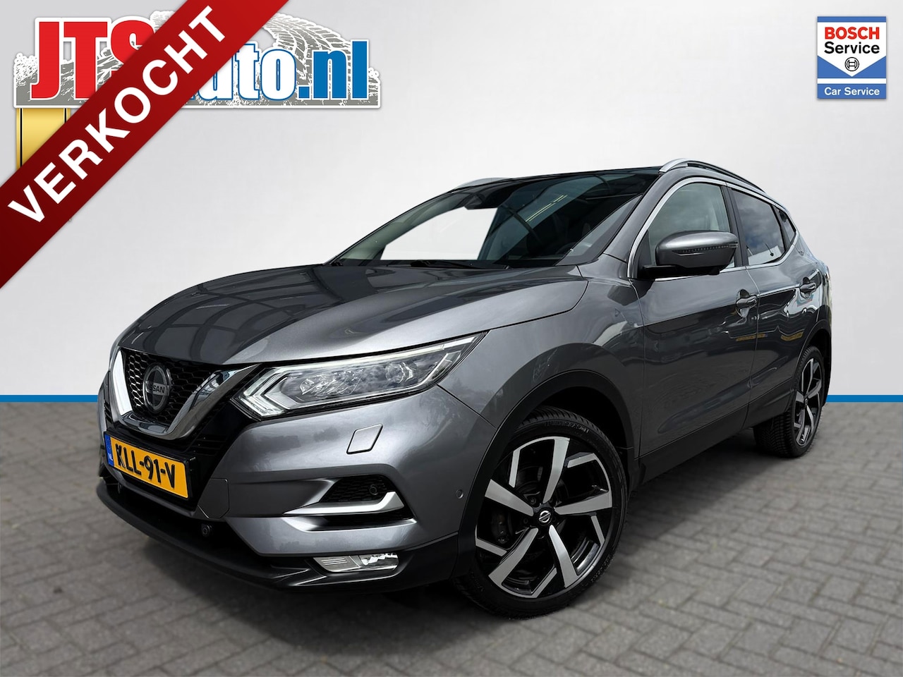 Nissan Qashqai - 1.2 DIG-T Aut. Tekna, Pano, Camera, Stoelverwarming - AutoWereld.nl