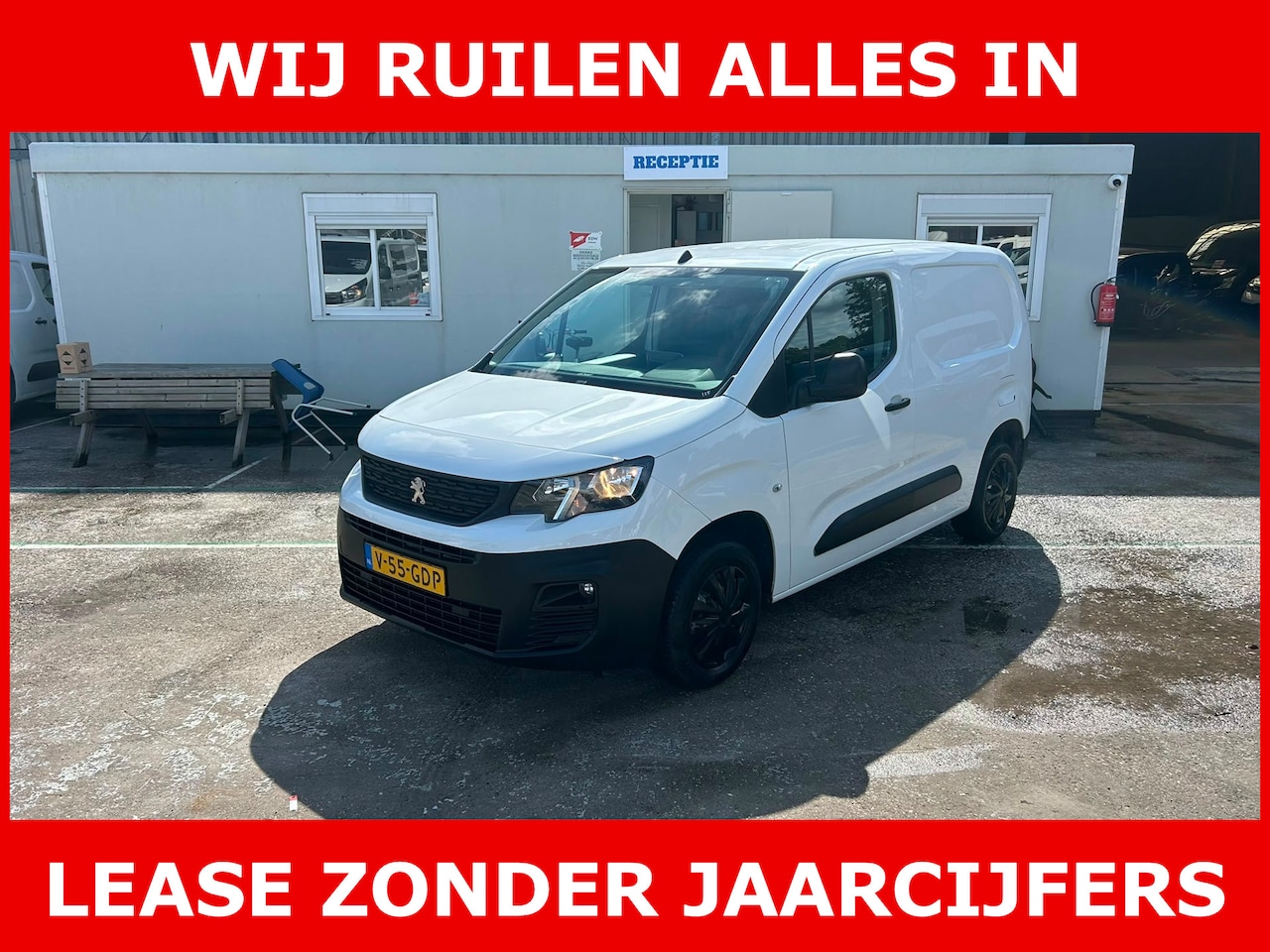 Peugeot Partner - 1.5 BlueHDI Asphalt 3 personen - AutoWereld.nl