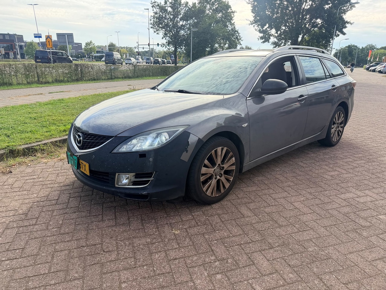 Mazda 6 Sportbreak - 2.0 Diesel - 2008 - Airco - Rijdt goed - AutoWereld.nl