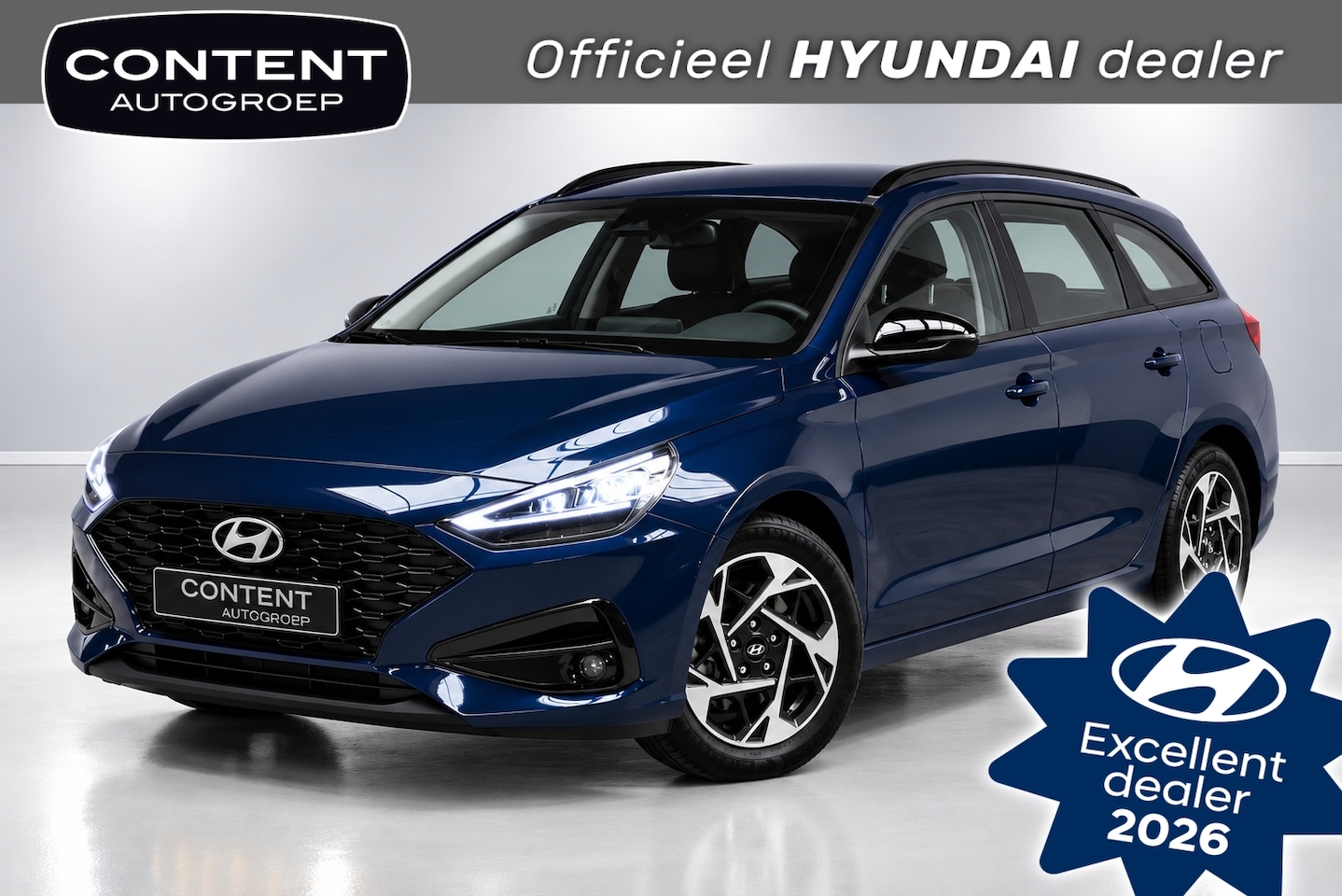 Hyundai i30 Wagon - 1.0 T-GDI 48V MHEV Comfort I 120pk I Navi I Camera I Cruise - AutoWereld.nl