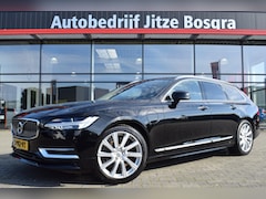 Volvo V90 - 2.0 T8 392pk AWD Inscription LED | Zwart Leder | Carplay | Elek. Stoelen | Camera | Trekha