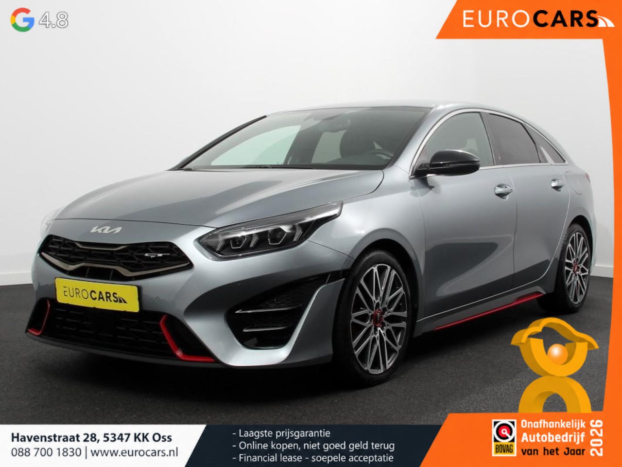 Kia Pro cee'd - 1.6 T-GDi 204pk! Automaat GT Navigatie Apple CarPlay / Android Auto Camera Adaptieve Crui - AutoWereld.nl