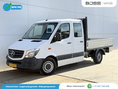 Mercedes-Benz Sprinter - 314 2.2 CDI DC Automaat Open laadbak Dubbele Cabine 7 Stoelen 2.8t Trekhaak Pritische Pick