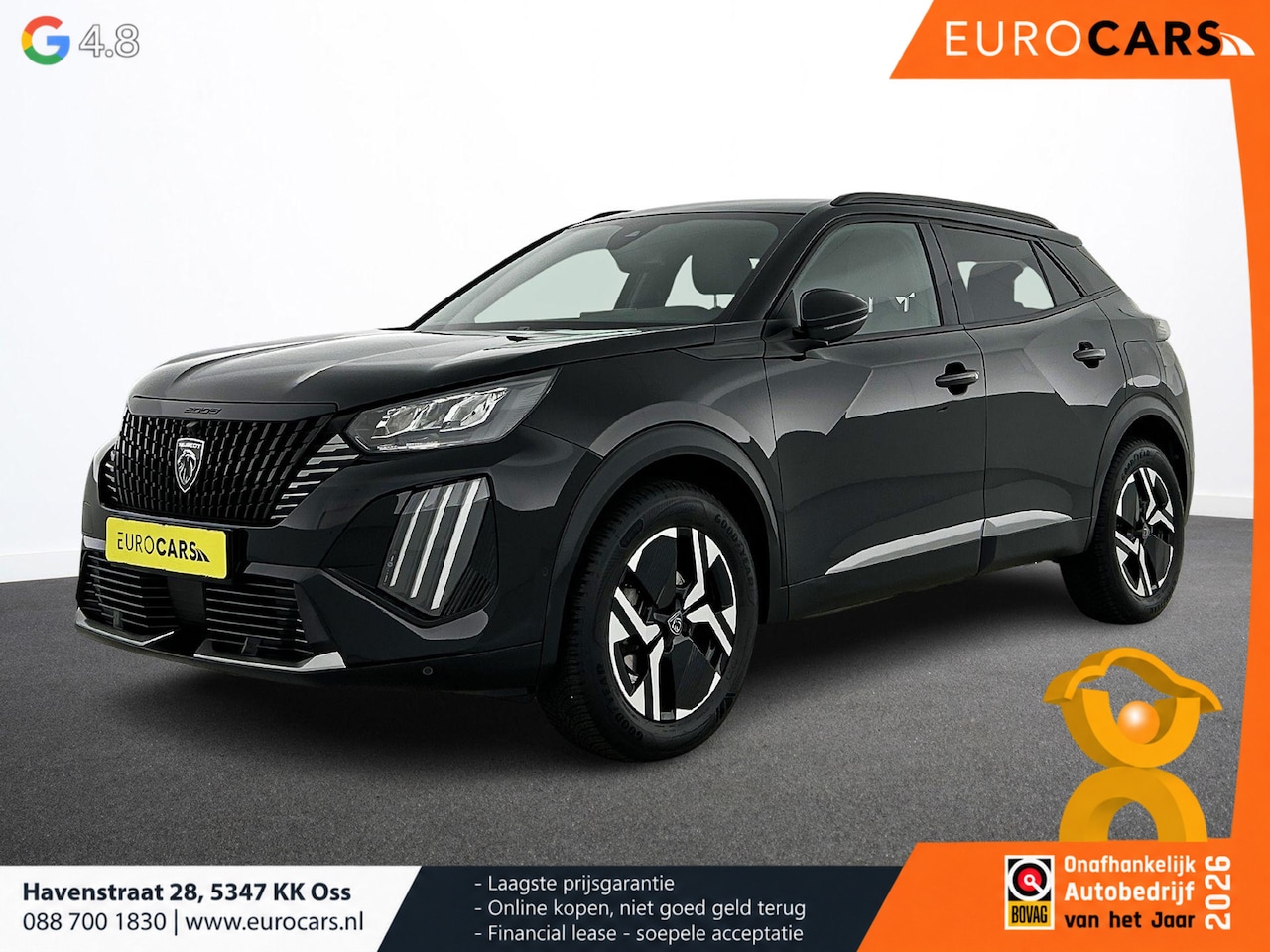Peugeot 2008 - 1.2 PureTech 130pk Automaat Allure Navigatie Apple Carplay/Android Auto 360 camera Parkeer - AutoWereld.nl