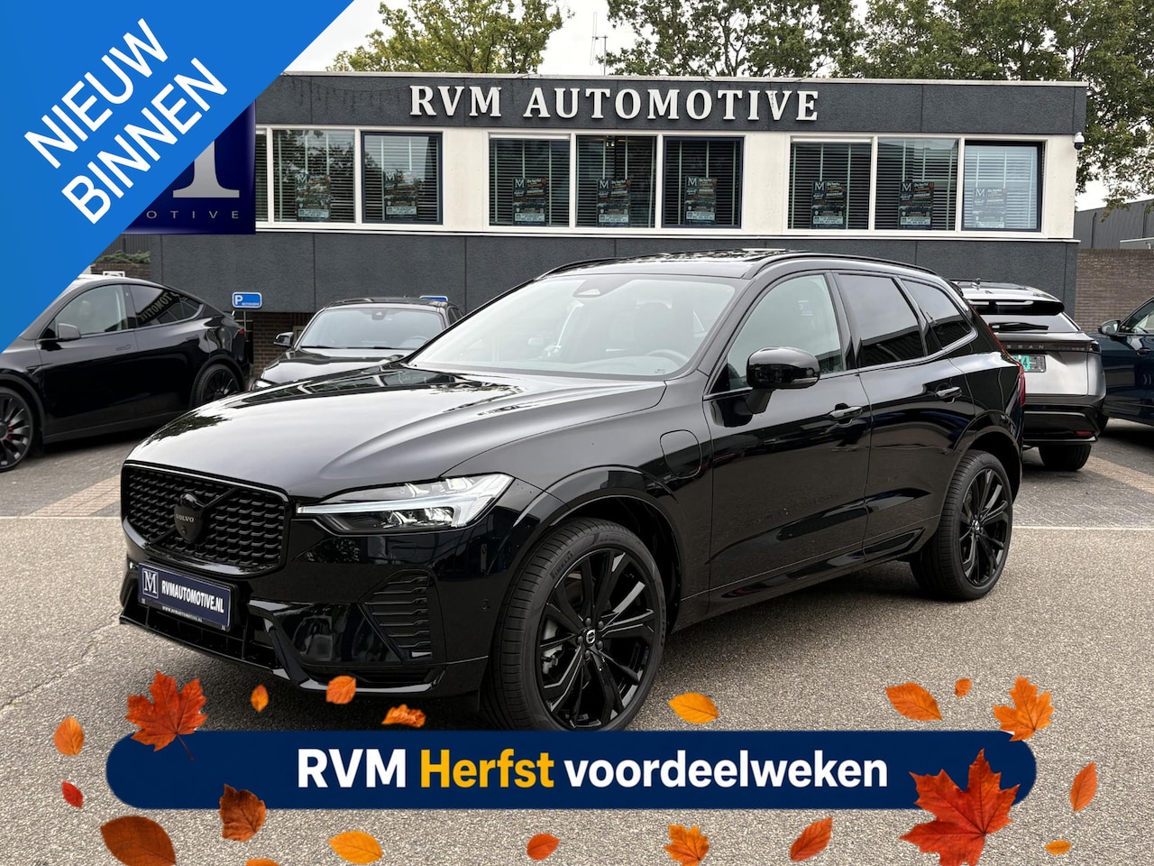 Volvo XC60 - 2.0 T8 Plug-in hybrid AWD Plus Black Edition VAN €52.900,- VOOR €49.877,- | HARMAN KARDON - AutoWereld.nl