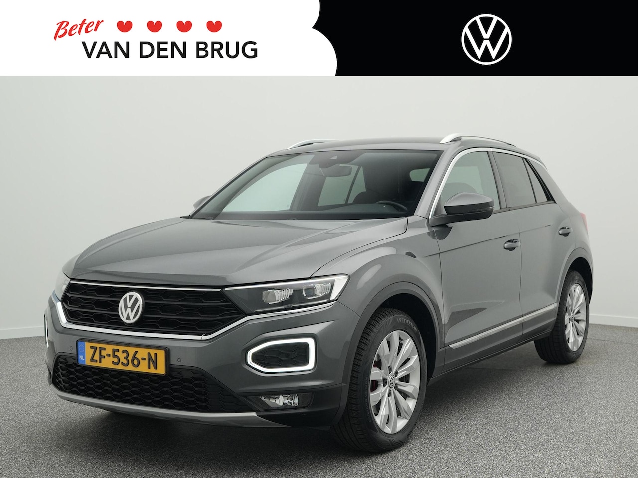 Volkswagen T-Roc - 1.5 TSI Sport 150 PK DSG Automaat | Stoelverwarming | Adaptieve Cruise | Achteruitrijcamer - AutoWereld.nl