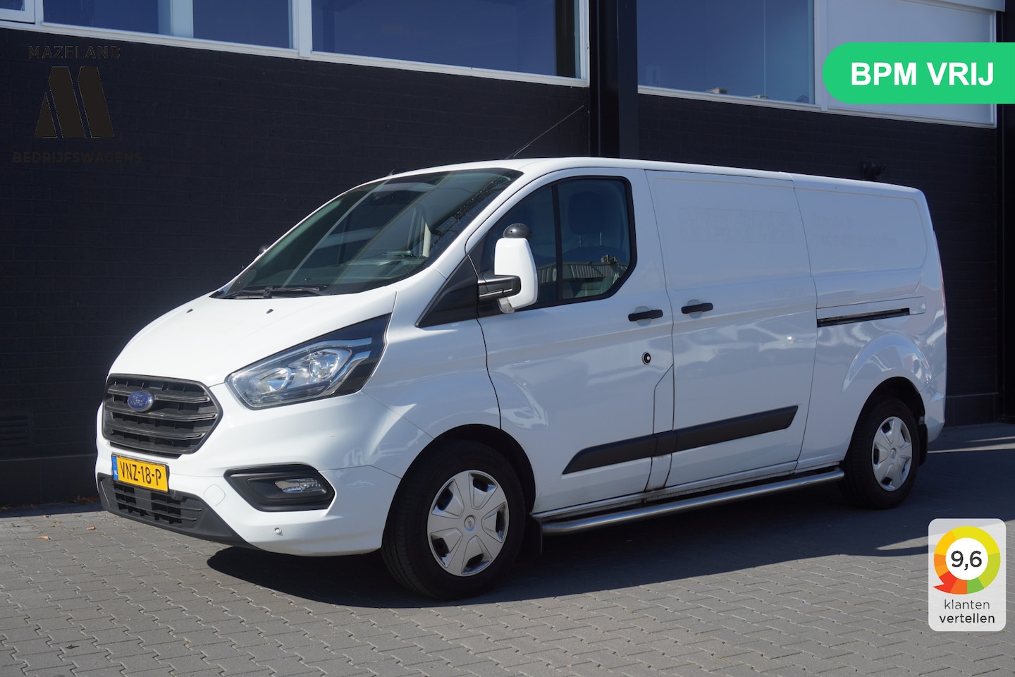 Ford Transit Custom - 2.0 TDCI L2 130PK 2x Schuifdeur EURO 6 - Airco - Navi - Cruise - €13.900,- - AutoWereld.nl