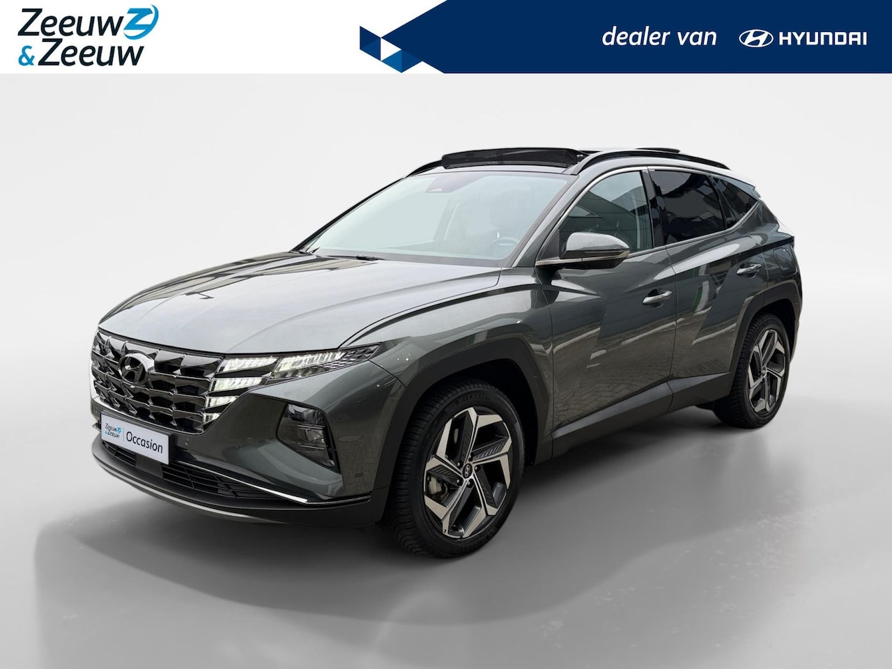 Hyundai Tucson - 1.6 T-GDI PHEV Premium Sky 4WD | Zeer nette auto | Full Option | Open dak | 360 graden cam - AutoWereld.nl