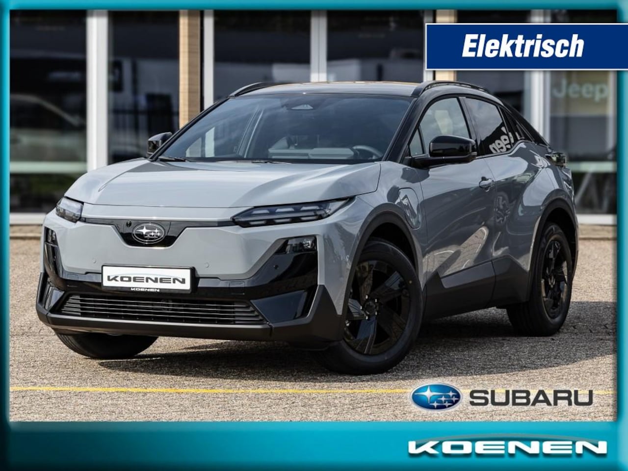 Subaru Uncharted - UNCHARTED 2E-xcite + / 77Kwh / CEMENT GRAY / ZWART DAK - AutoWereld.nl