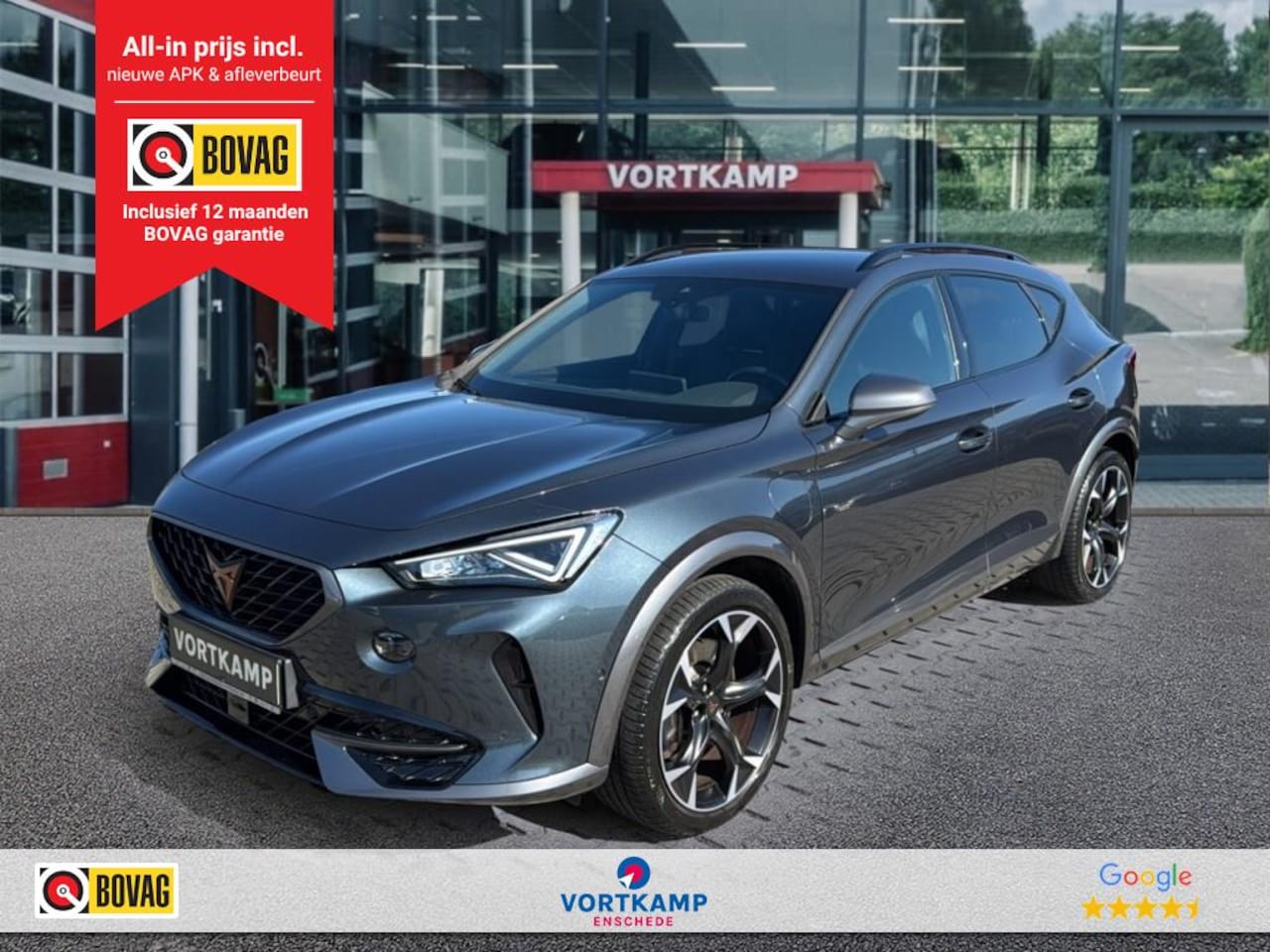 CUPRA Formentor - 1.4 TSI VZ E-HYBRID SPORT-STUUR/NAVI/CAMERA/ACC/FULL-LINK - AutoWereld.nl