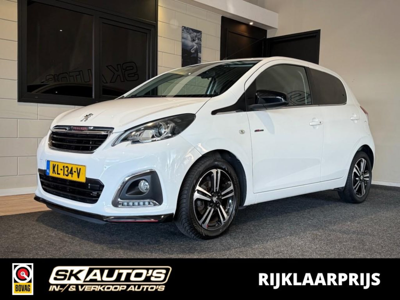 Peugeot 108 - 1.2 PURETECH GT-LINE l NAP l 82PK  CAMERA l CLIMA l LMV l 5DRS l - AutoWereld.nl