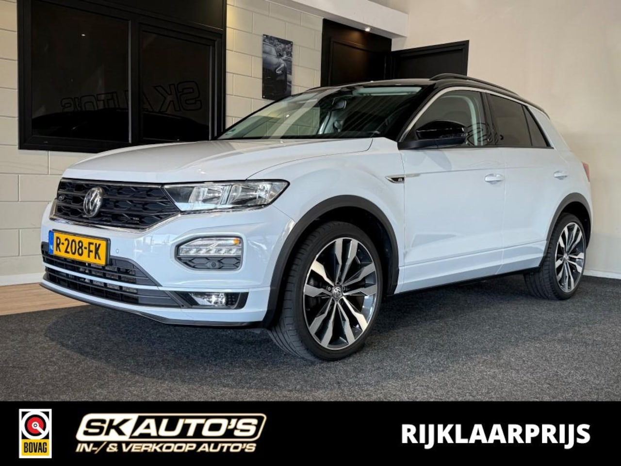 Volkswagen T-Roc - 1.5 TSI SPORT BNSR l AUTOMAAT l CLIMA l AFN TREKH l STOELVERW l - AutoWereld.nl