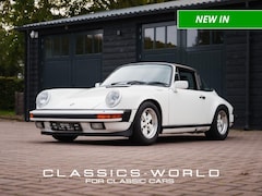 Porsche 911 Targa - 3.2 Carrera – Grand Prix White – 915 Manual – Factory Short Shifter