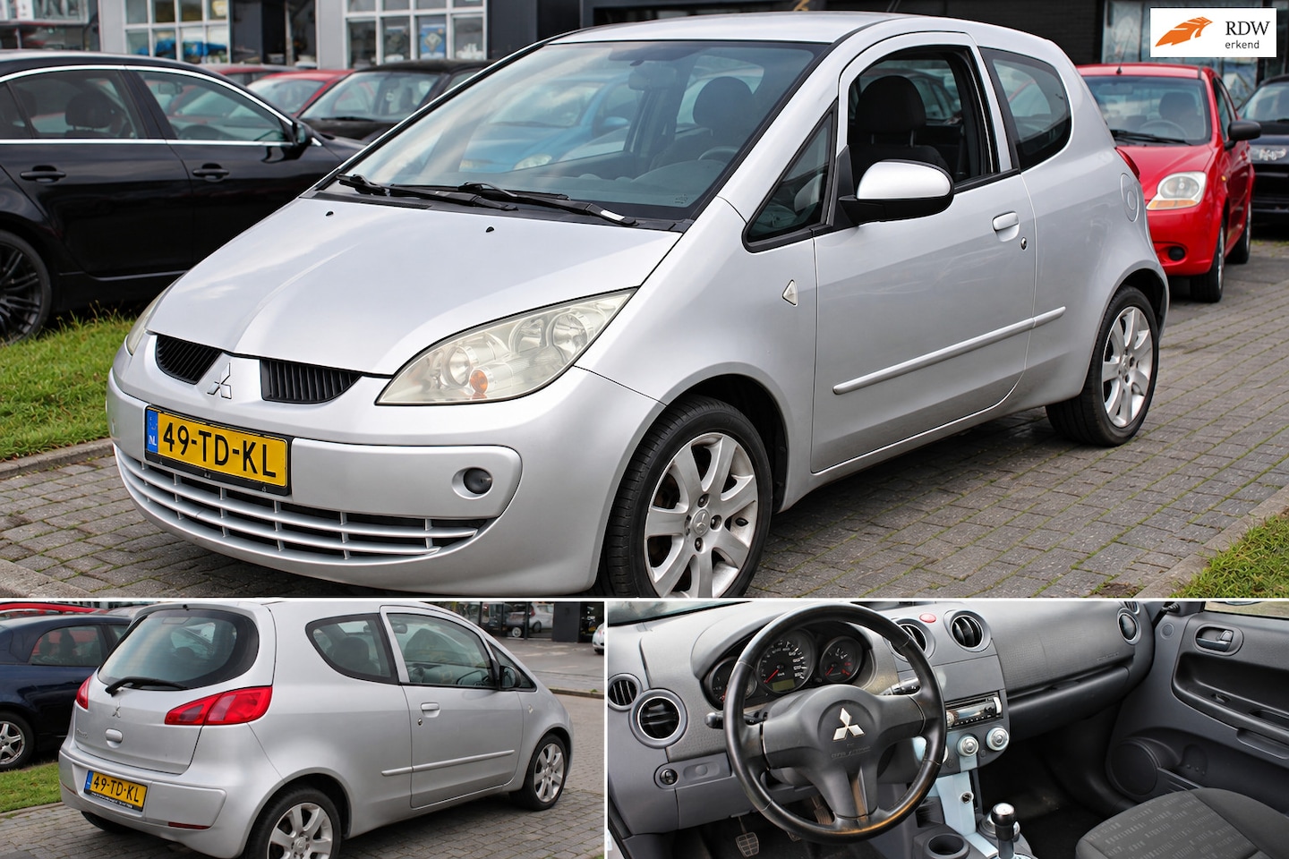 Mitsubishi Colt - 1.3 Heartbeat Airco 159.000km NAP APK 2027 Elec pakket LM-Velgen - AutoWereld.nl