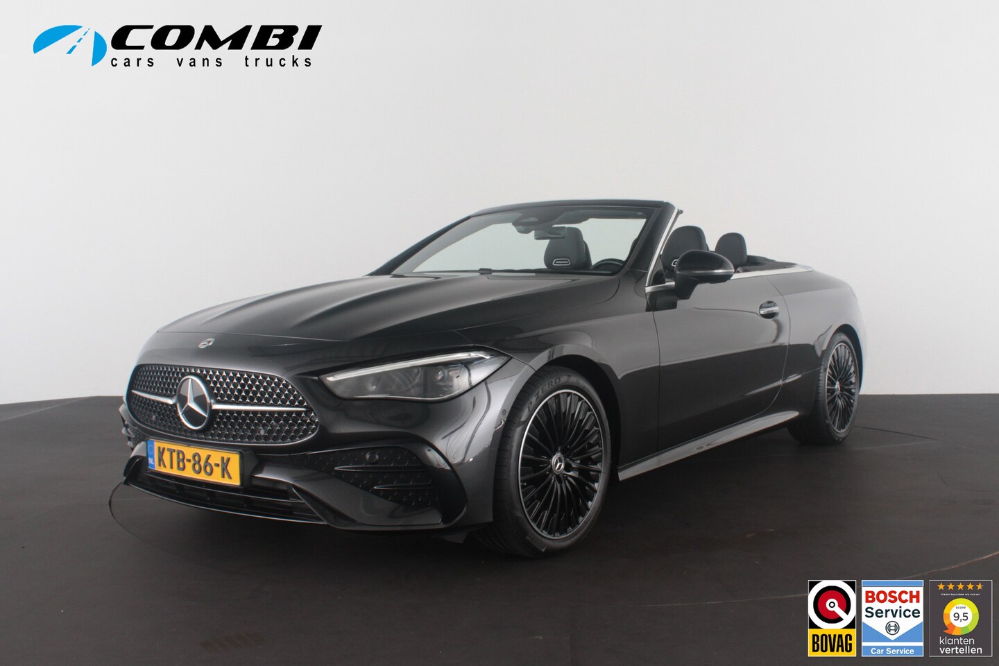 Mercedes-Benz CLE Cabriolet - 200 AMG Line > Night-pakket/Graphite Grey/High Performance LED - AutoWereld.nl
